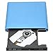 Produktbild KKmoon USB3.0 Externes SATA Optisches Laufwerk Portable BD-ROM BD / DVD / CD / VCD Spieler Recorder für PC Laptop(Blau)
