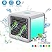 Produktbild J&DDS Mobile Klimaanlage 4 in 1 Kleine Persönliche USB Luftkühler, Luftbefeuchter und Luftreiniger, Desktop-lüfter Für Office Home Reisen-Weiß