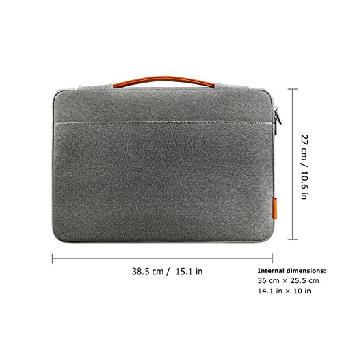 Inateck 14-14 1 Zoll Sleeve H  lle Ultrabook Laptop Tasche  Dunkelgrau