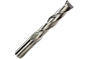 RENNIE TOOL COMPANY Rennie Tools - 1/4" (6.35mm) Shank Solid Carbide 2 Flute Up Cut Router Bit 1/4" Cutting Diameter x 32mm Flute. CNC Router Cutter / Spiral Flute Cutter End Mill For Wood MDF PVC Plywood