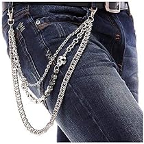 Punk Trousers Pocket Belt Key Chains 