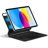 UnDePlus iPad Air 11in&ccedil; M4/M3/M2 Air 4/5.Nesil 10.9 Klavyeli ile uyumlu Kılıf Magic Keyboard Touchpad Aydınlatmalı Klavye 202