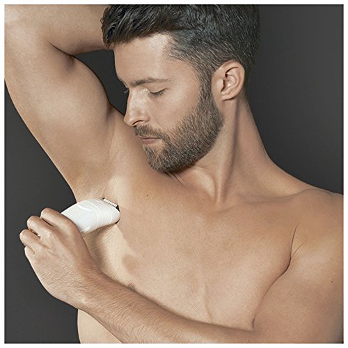 Braun Bodygrooming-Set Epilierer, Trimmer und Rasierer für Herren BGK7050, weiß/schwarz - 4