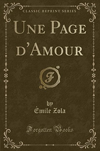 Une Page D'Amour (Classic Reprint)