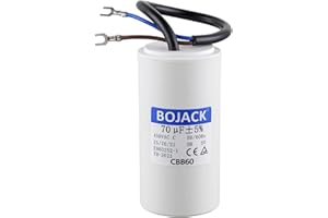 BOJACK CBB60 70uf 450V 50/60Hz Condensatore di Avviamento, SH Condensatori, Capacitor, condensatore di soppressione con filo