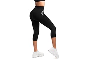 SINOPHANT Legginsy damskie z wysokim stanem, nieprzezroczyste, elastyczne legginsy z kieszeniami