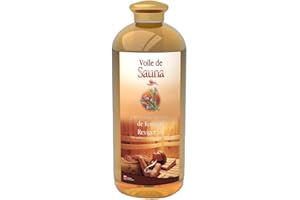 Camylle - Voile de Sauna Romarin - Fragrances à base d’Huiles Essentielles 100% Pures et Naturelles pour Sauna - Revigorant aux arômes chauds et enflammés - 1000ml