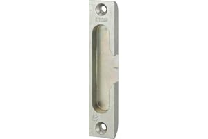 FERCO by THIRARD - Gâche galet encastrable réversible pour porte bois, 98x18x9mm, Europa-Secury-Fercomatic, E-11351-00-0-1