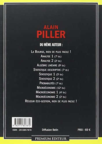 Book's Cover of Microéconomie