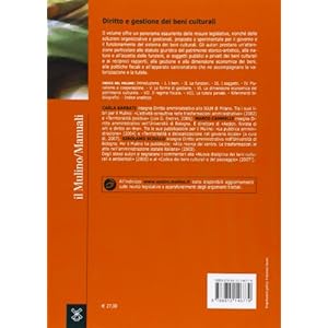 Diritto e gestione dei beni culturali