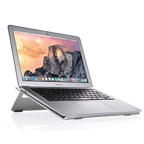 CoJoie Multifunktionale Aluminum Cooling Laptop Ständer / Notebookständer / Table for Macbook Air / Pro, Samsung Notebook Ständer Asus Laptop Ständer, 30*26*1.5CM, Geeignet zur Meisten Notebooks (Silber) - 6