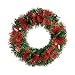 Produktbild Weihnachts Girlande LED Kranz Adventskranz Deko,Weihnachtsgirlande, LED Hellgrüne PVC Rote Maschen Girlande, Haupthotel Einkaufszentrum Dekor Tür Hängen