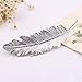 Tinksky Leaf Shaped Hair Clip Pin Claw Headwears Hair Accessories Pack of 2 (Golden+Silver)