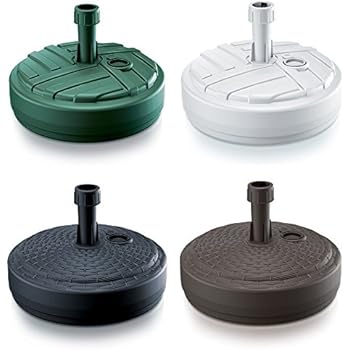 Amazon.de: Sonnenschirmständer, aus Plastik, 7 l