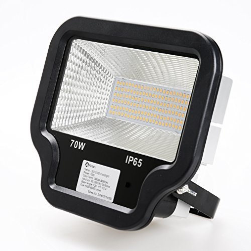 Anten® LED Fluter 70W Außenstrahler Flutlicht Scheinwerfer Baustrahler wasserdicht Warmweiß