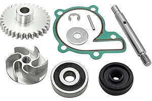 MABUTINGTI Mabutignti Water Pump Gear Impeller Bearing Seal Gasket Kit fit for Yamaha YFZ350 Banshee 350 RZ350 4L0-12450-01-00 4L0-12459-00-00