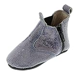 EnFant Mädchen Slipper/Hausschuhe, Leder, Lila Glitzer, Gr. 27, Vega Elastic Slipper Purple 815161 19