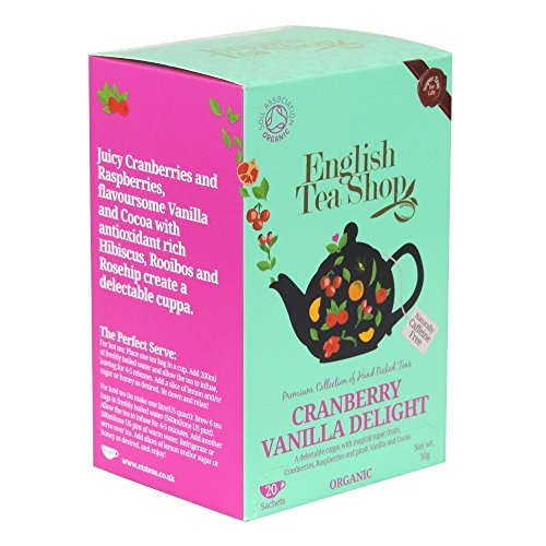 English Tea Shop - Cranberry Vanilla Delight - 20 Sachets - 30g
