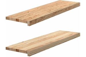 vidaXL Fönsterbänkar 2 st obehandlad 90x25x2 cm massiv ek
