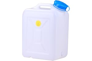 Hünersdorff Tanica a Collo Largo da 31 Litri, HD-PE Colore Naturale, con Protezione UV