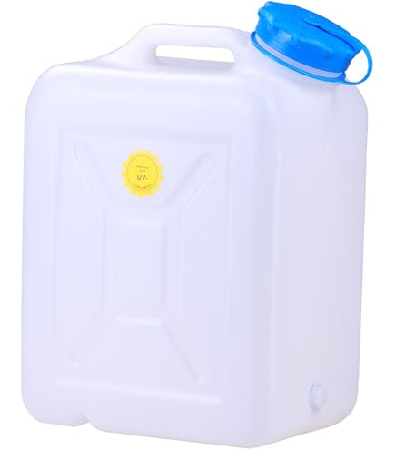 Bidon D'Eau Potable Métal 30l POKM - Sans BPA, Avec Robinet Pour Stockage Pratique