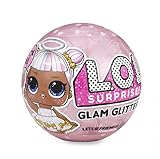 Futter o bañar a su su L.O.L. Sorpresa! Glam Glitter muñeca para descubrir si cuando llora, escupe todo, rasgando o cambia de color.