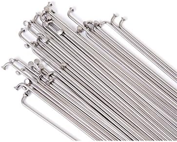 Vocal BMX straight 14 gauge stainless steel spokes 186mm silver