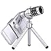 Produktbild WYU Handy-Kamera Teleobjektiv Kit, 12x HD 35 * 100mm Aluminium-Legierung Shell Optischen Glas Teleskop Zoom Objektiv Makroobjektiv Anwendbar Meisten Handys Universelle Reisefotos Objektiv