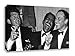 Produktbild The Rat Pack Frank Sinatra Dean Martin Sammy Davis Jr Leinwand Wand Art, 44X26"(112X66) CM
