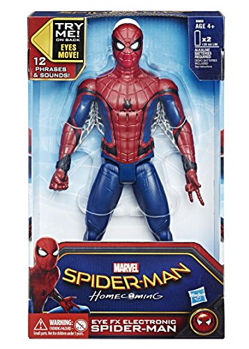 Marvel Spiderman- Spiderman Figura con Frases y Sonidos, 30 cm (Hasbro B9693105)