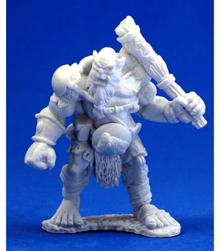 Figurina Orc Warboss Bones Reaper - Miniature Per D&D E Wargames