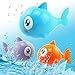 Produktbild AchidistviQ-Funny Mini Fish Modell Cartoon Shark Bath Clockwork Toy Kunststoff Wind Up Kinder Geschenk - zufällige Farbe