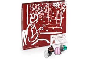 Granell Cafés · 1940 - Calendario de Adviento | Calendario Adviento Café, Degustacion Gourmet Café 11 Variedades - Capsulas Aluminio - Caja Roja