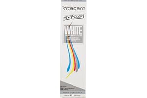 Vitalcare | Vivid - Colorazione Semipermanente Professionale, Diluitore Colorante Capelli, Tintura Diretta, Durata Fino a 20 Lavaggi, Capelli Morbidi, Idratati e Luminosi, Colore Bianco