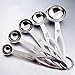 Produktbild Edelstahl Messlöffel Tee Kaffee Maßnahme Utensil Kochen (5 PCS)