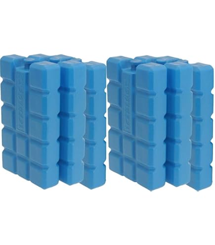 12x Ice Brick Pack 200ml - Wiederverwendbare Kühlakkus Für Lunchbox