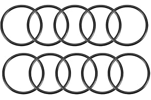 TA-VIGOR 10 O-Ringe in Gomma Nitrilica, OD 48mm, ID 42mm, larghezza 3mm Guarnizioni di Tenuta