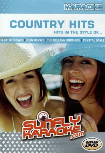 Preisvergleich Produktbild Sunfly Karaoke-DVD Country Hits