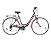 Produktbild F.Lli Schiano Mirta 6V Power Fahrrad, Schwarz/Pink, 28