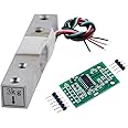 Stemedu Load Cell 3KG Amplifier HX711 Breakout Digital Portable Kitchen Scale Weight Sensor AD Module Weighing Transducer for Arduino Raspberry Pi