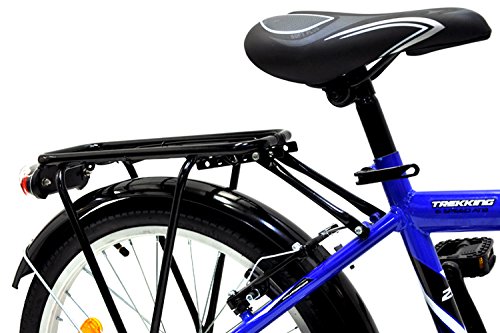 20 Zoll Kinderfahrrad 6-Gang Shimano mit Alufelgen und Beleuchtung EU-Produkt Farbe blau-schwarz Talson - 3