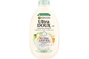 Garnier Ultra Doux Almond Milk Hydrating Shampoo, 400Ml