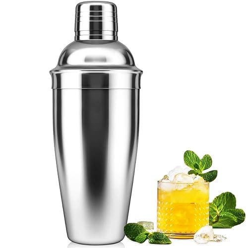 Cocktailshaker 750 ml mit eingebautem Sieb