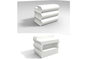 Kloris Banco Bar Cassa Reception Bancone Desk cm 145x88 Made in Italy Bianco cm 145x88x110 h