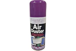 KAKKI Professional Compressed Air Duster Can Spray Gun Non-Contact Cleaning for Electronic Equipment & Difficult to Reach Areas for Pc Tablet Smartphone Keyboards & Moues 200ml