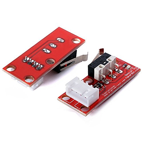 Redrex 4Pcs mechanischer Anschlag Light Control Endschalter für RepRap 3D-Drucker MakerBot Prusa Mendel CNC Arduino Mega 2560 - 3