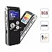 Produktbild ELEGIANT 8GB digitale LCD-Bildschirm Stereo Diktiergerät Aufnahmegerät Sprachaufnahme voice Recorder MP3 Player im Büro Konferenz Schule Seminar usw