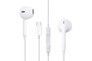 UCGOU Cuffie USB C, Hi-Fi Stereo Cuffie USB Type C In-Ear Con Microfono，Auricolari USB C per Samsung Galaxy S23 Ultra S22/21 S20 A53/54, Huawei P30 pro/P40, OnePlus 11 10, Google Pixel 7 6A