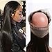 Sunwell 360 Lace Frontal Band Closure 6A Brazilian Straight with Natural Hairline for Black Women Natural Color 12"