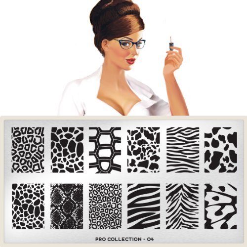 MoYou-London Nail Art Image Plate Pro XL Collection - 04